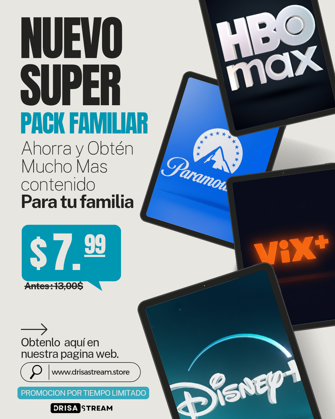 Pack super ahorro Familiar