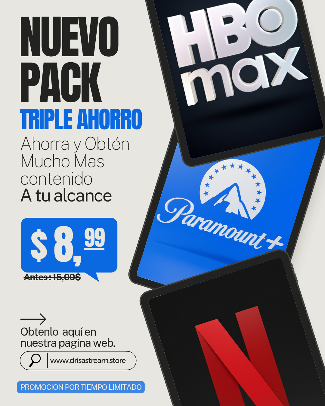 Pack Triple Ahorro Ultra